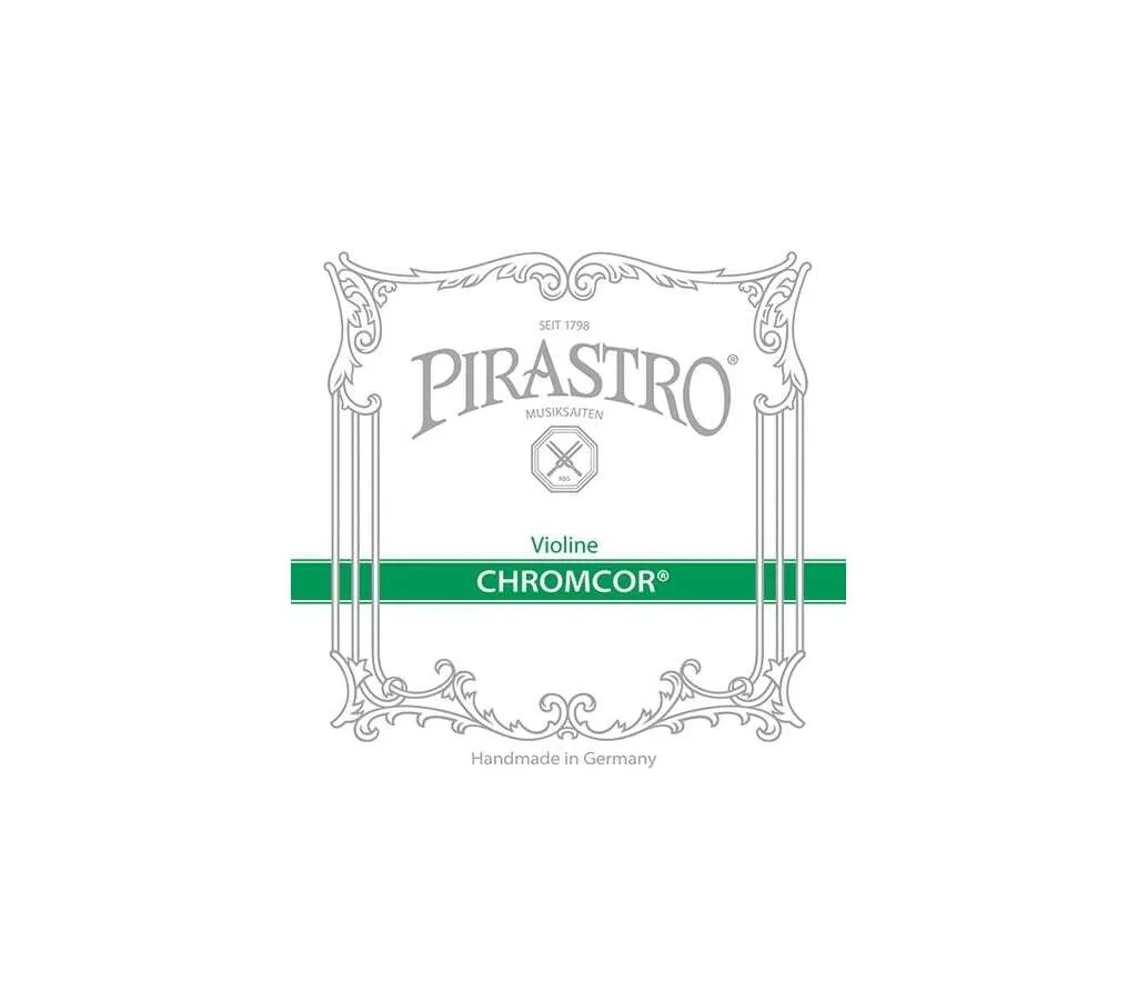 Jeu de cordes Violon 4/4 Pirastro Chromcor avec finitions à boules 4 pièces
