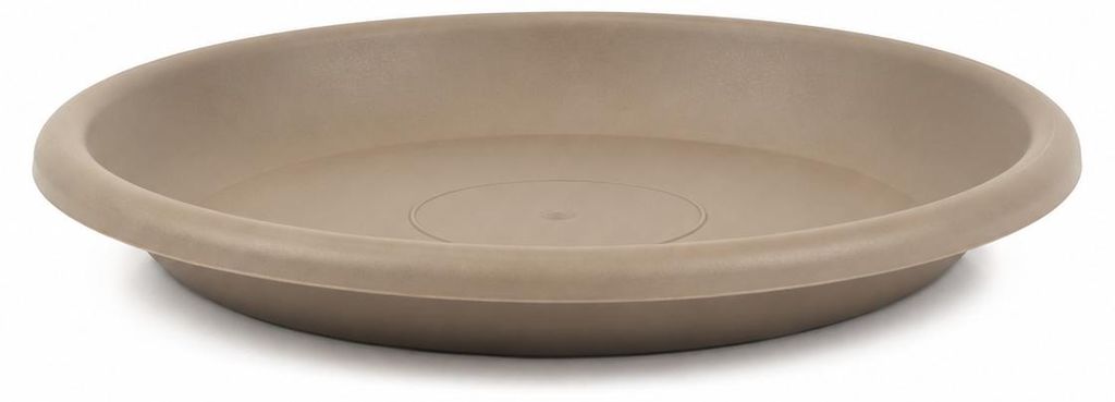 Pflanztopfuntersetzer Mira Taupe Ø 44cm - Frostsicher & Produktbild  KI-generiertes Bild