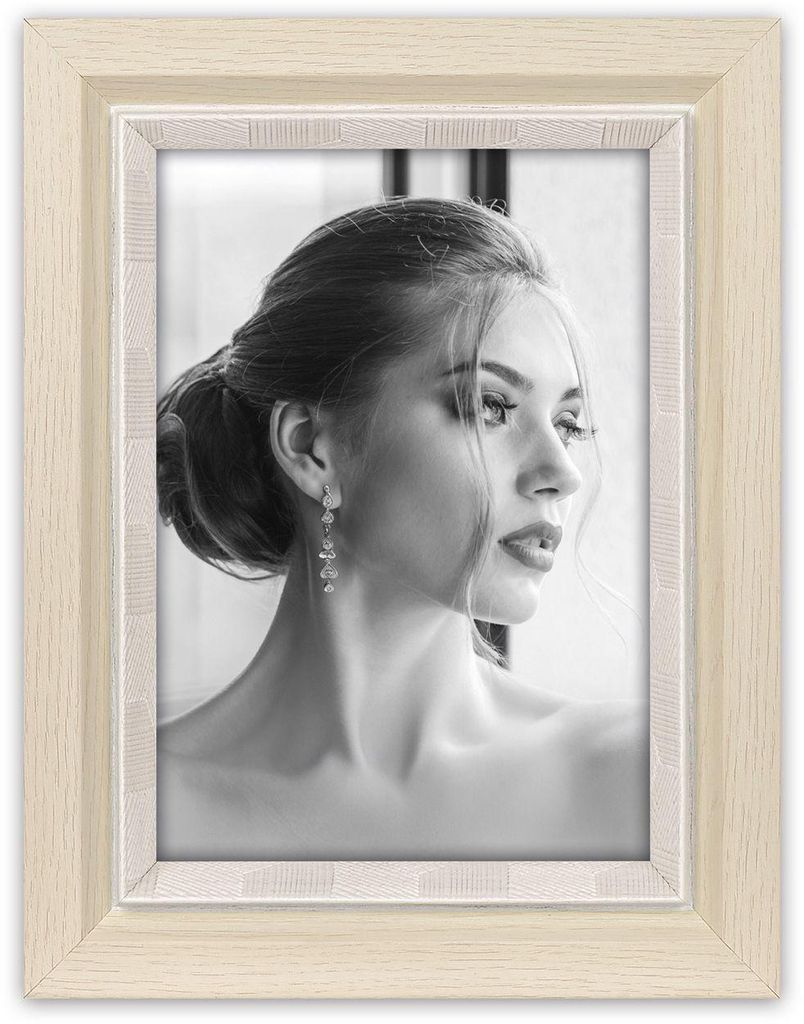 Fotorahmen SYDNEY 10x15 cm - natürliche Holzfarbe, PS