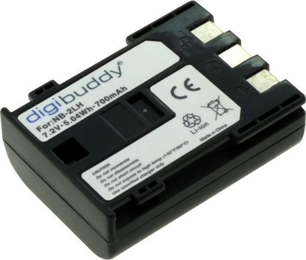 digibuddy Akku für Canon NB-2LH Li-Ion Produktbild 