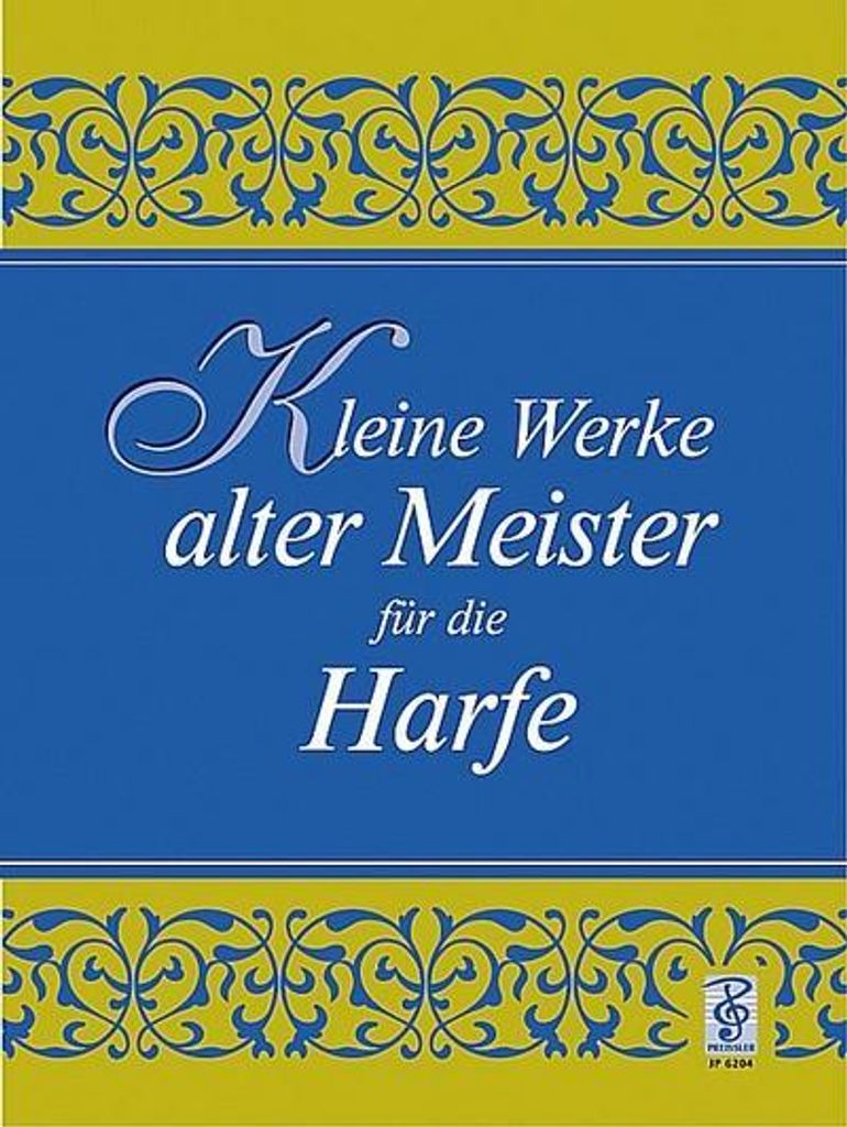 Kleine Werke alter Meister Band 1für Harfe