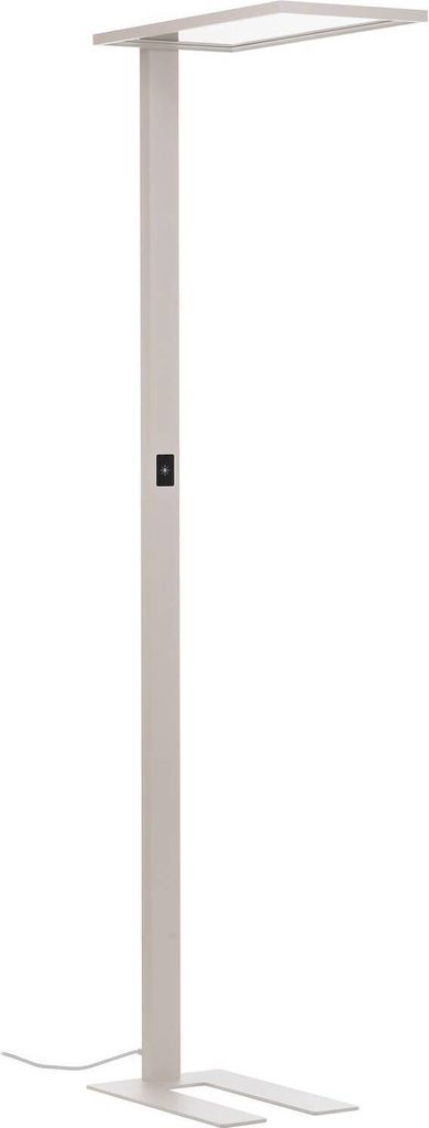 Prios LED-Bürostehleuchte Taronis, weiß, 195 cm, dimmbar