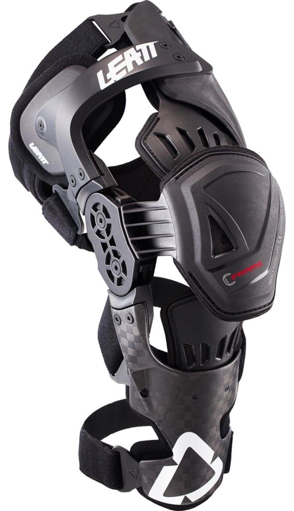 Protection de genou Leatt C-Frame Pro Carbon, noir/gris, Image du produit 