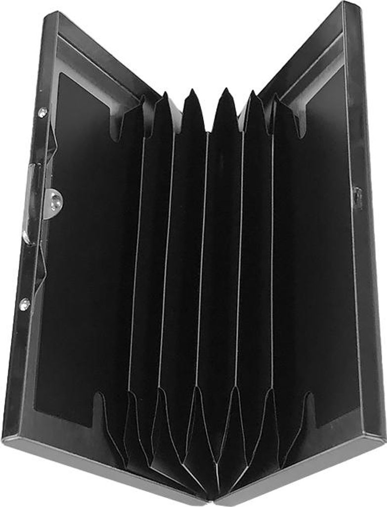 ASKSA Étui Pour Cartes De Crédit En Acier Inoxydable Avec