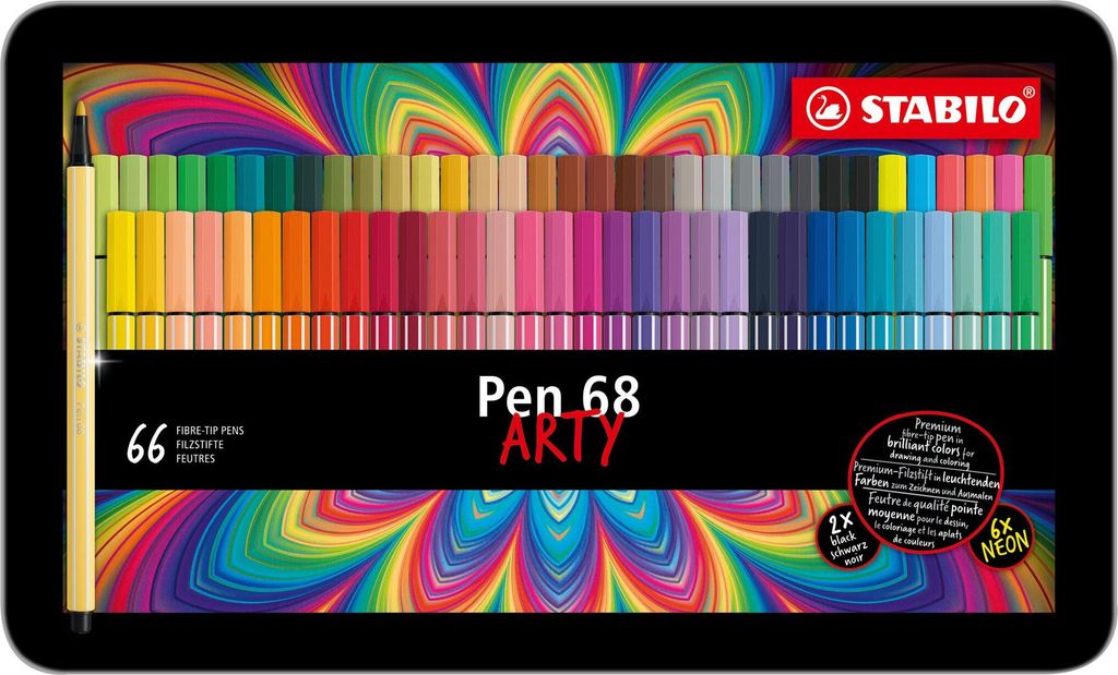 STABILO 6866-031 Feutre de coloriage STABILO Pen 68, étui Image du produit 