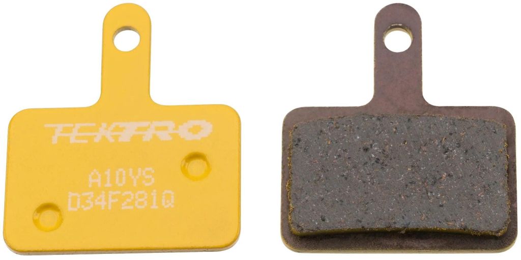 Tektro A10ys Scheibenbremsbeläge Gelb  Gelb One Size Produktbild 