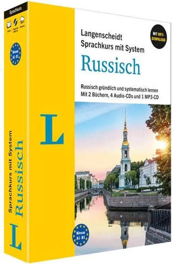 Langenscheidt Russisch mit System : Méthode de Russe Complète Niveau A1-B2