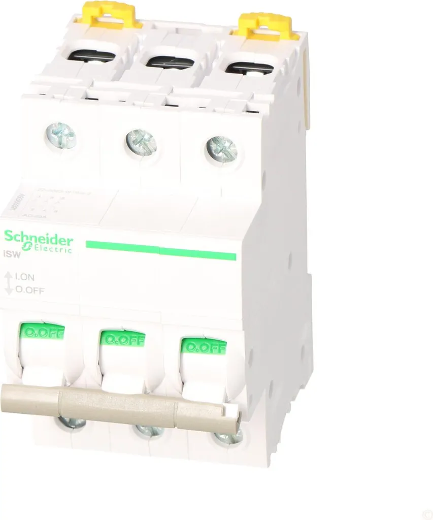Interrupteur de Commande 3P iSW Schneider A9S65391 pour Tableau Élec