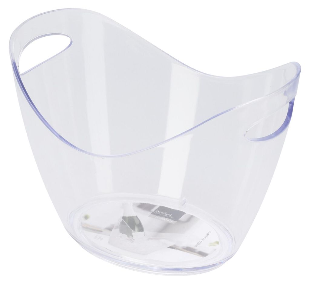 Excellent Houseware Champagnerkühler Transparent Sektkühler Produktbild 