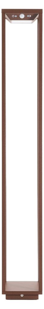 Zafferano -  Solar-Corten-LED-Laterne für Zuhause, 100 cm, Produktbild 