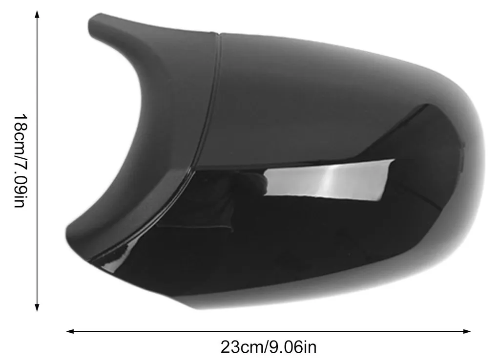Remplacement coque rétroviseur BMW E90 E91 E92 E93 LCI noir brillant - 13