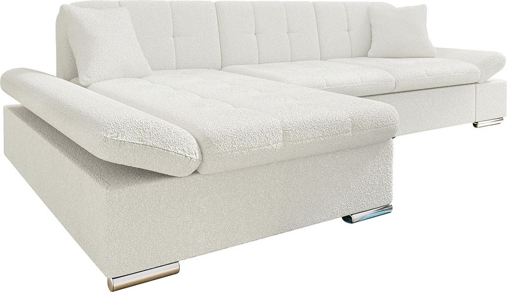 MIRJAN24 Ecksofa Malwi Premium, Polsterecke, L-Form Schlafsofa, Eckcouch mit Bettkasten (Baloo 2073, Seite: Links)