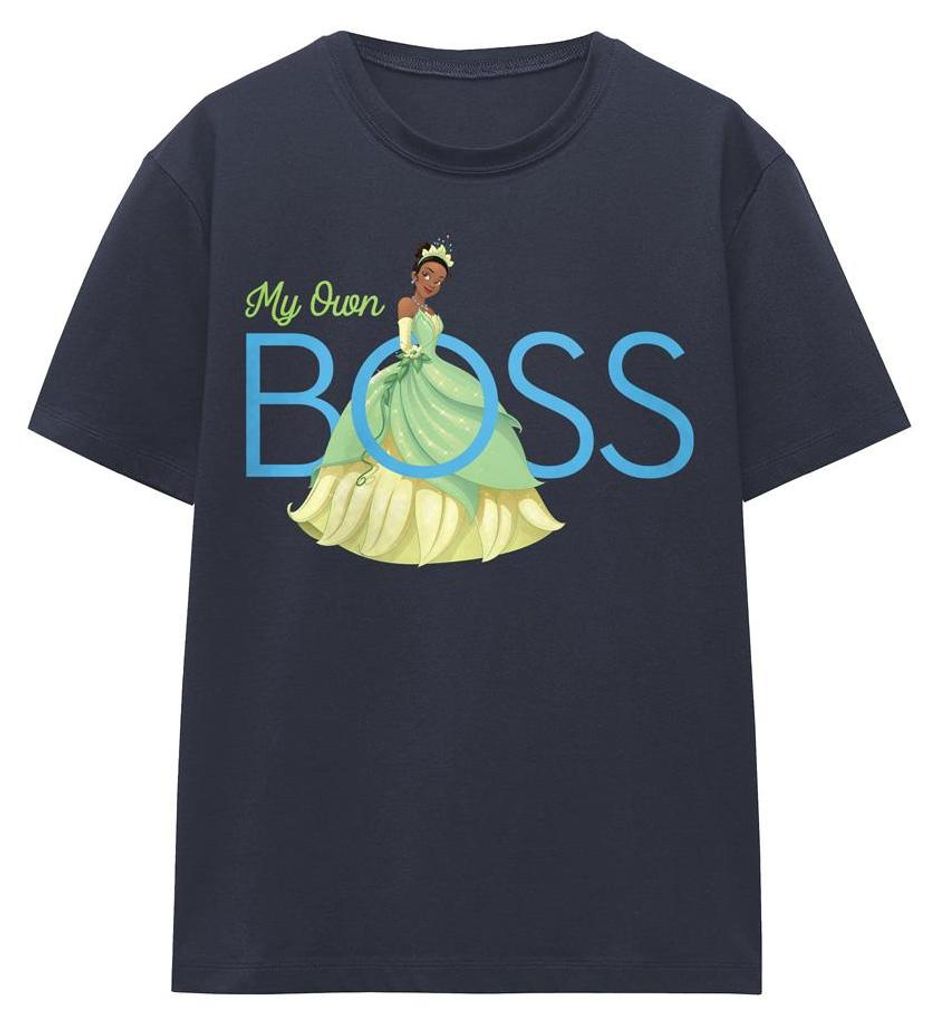 The Princess and the Frog - "My Own Boss" T-Shirt für Damen TV34648 (S) (Marineblau)