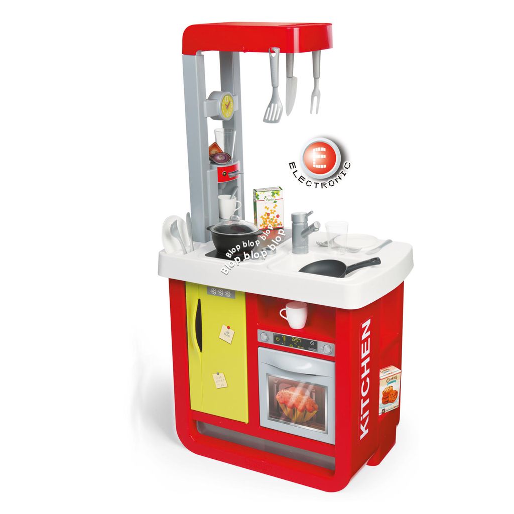 Smoby Chef Cook Spielküche, Kinder Chefkoch Spiel Küche, Spielzeug, Kunststoff, 7600310810