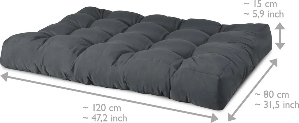 Set Cuscini per Pallet Style: Resistenza e Comfort per Esterni - 8