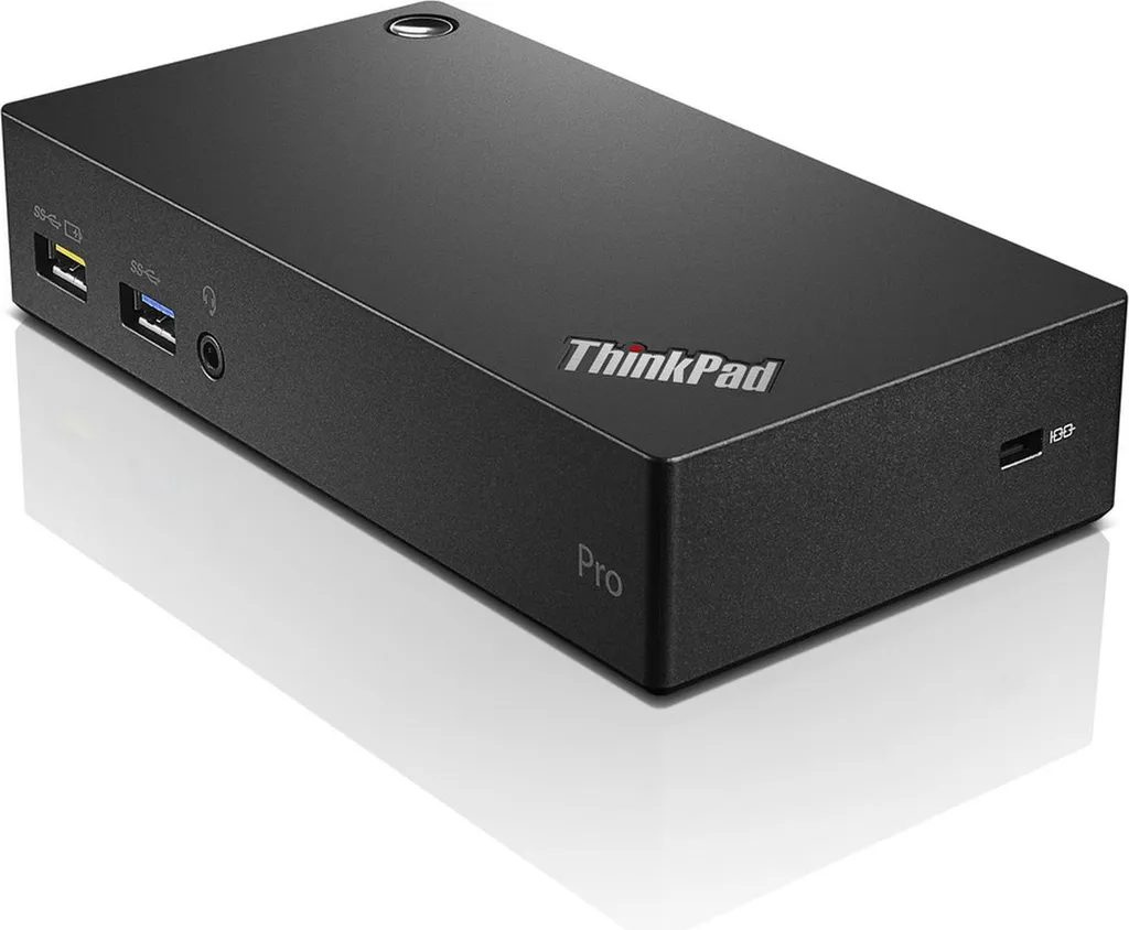 Station de travail Lenovo ThinkPad USB 3.0 Pro pour Télétravail HD