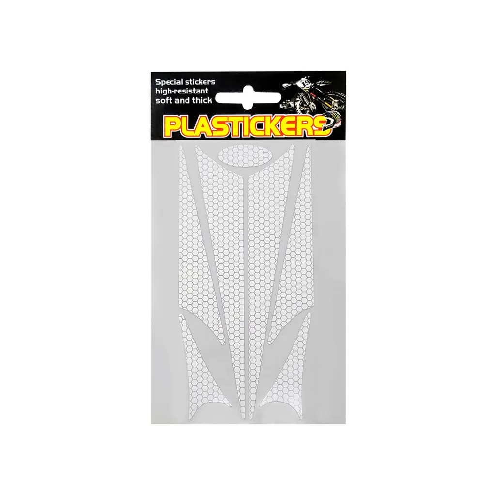 Trasforma la tua Casa: Set Brillantante Plastica Bianca 19,2x9,5 cm - WOW!