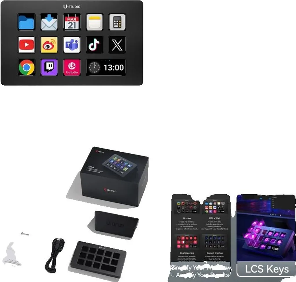 Console de production idéale pour Streamer et Télétravail - D200 Desk