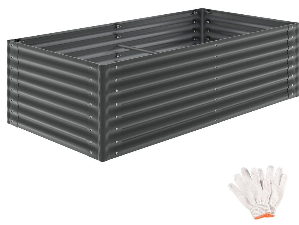 Vyvýšený záhon tectake®, rozměry 200 x 100 x 62 cm, Obrázek produktu 