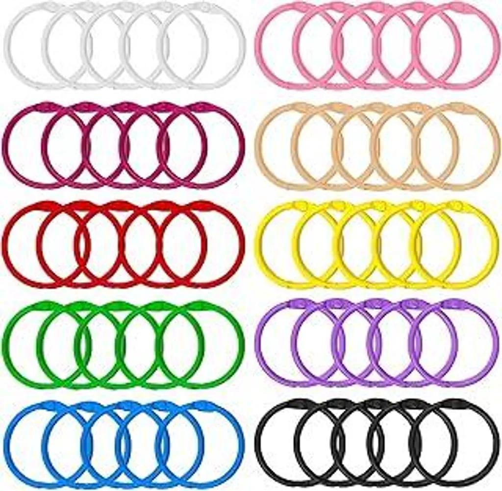 Stock 50 Pezzi Anelli Rilegatura 30mm | Prezzo Ingrosso per Ufficio
