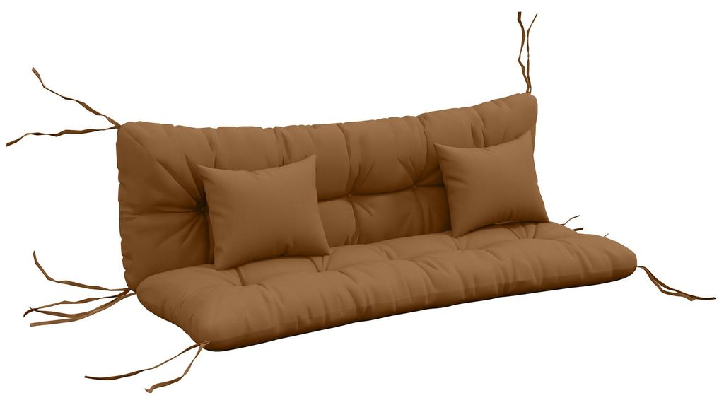 Outsunny set van 4 zitkussens, 150x50 cm, waterafstotend, Productafbeelding 
