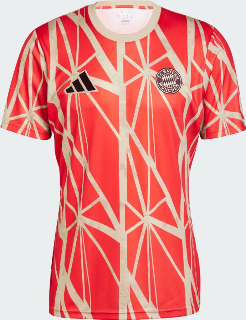 adidas FC Bayern Pre-Match JSY M JD8335 T-shirt Pullunder adidas Größe: L,