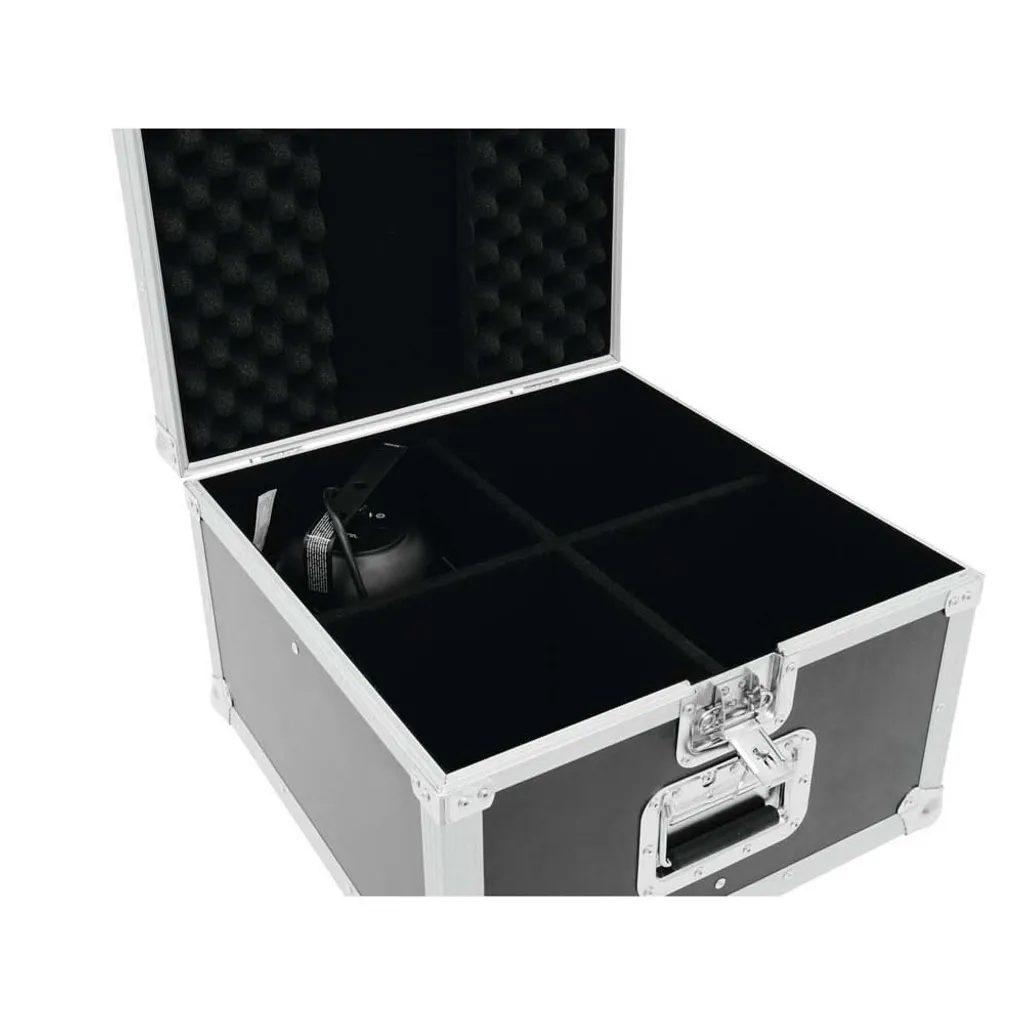 ROADINGER Flightcase EPS-56 pour 4 Projecteurs PAR-56 Short Noir - 7