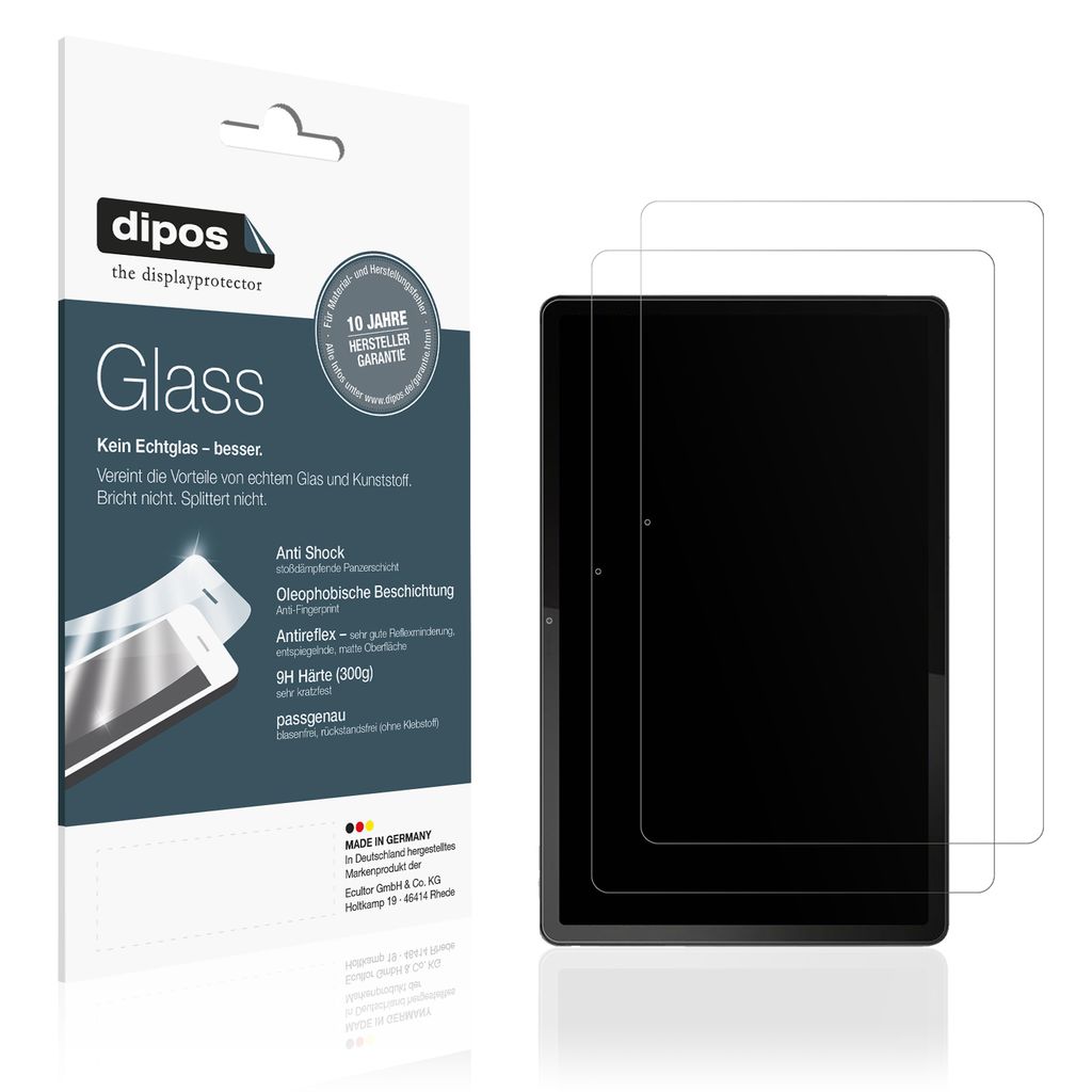 Schutzfolie für Lenovo Tab P11 5G matt - Anti-Shock 9H Folie dipos Glass Kunststoffglas
