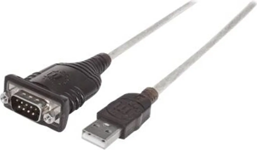 Convertitore Manhattan USB a Seriale RS-232 45cm | Shop Online Professionale