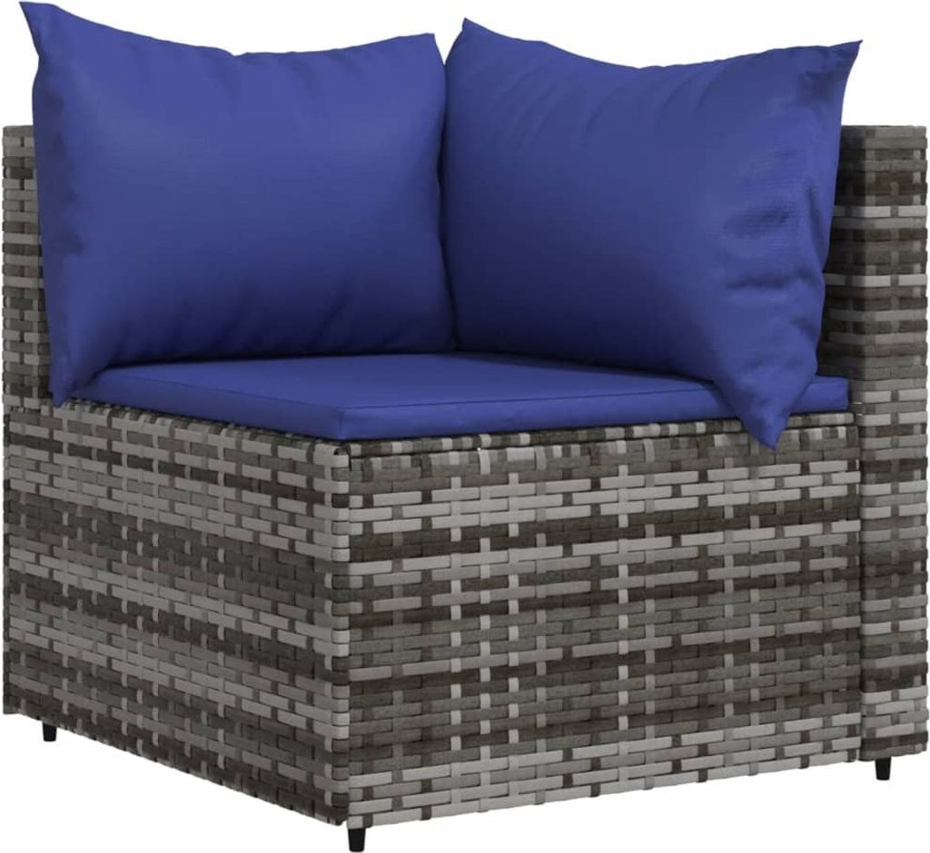 VidaXL 319841, Szary, 630 mm, 630 mm, 575 mm Zdjęcie produktu 