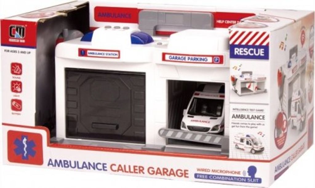 Ambulanz-Spielset - Garage