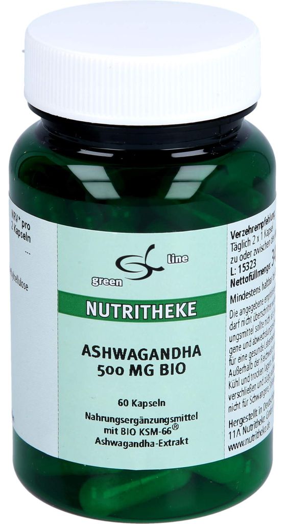 ASHWAGANDHA 500 Mg KAPSELN, 60 St KAP