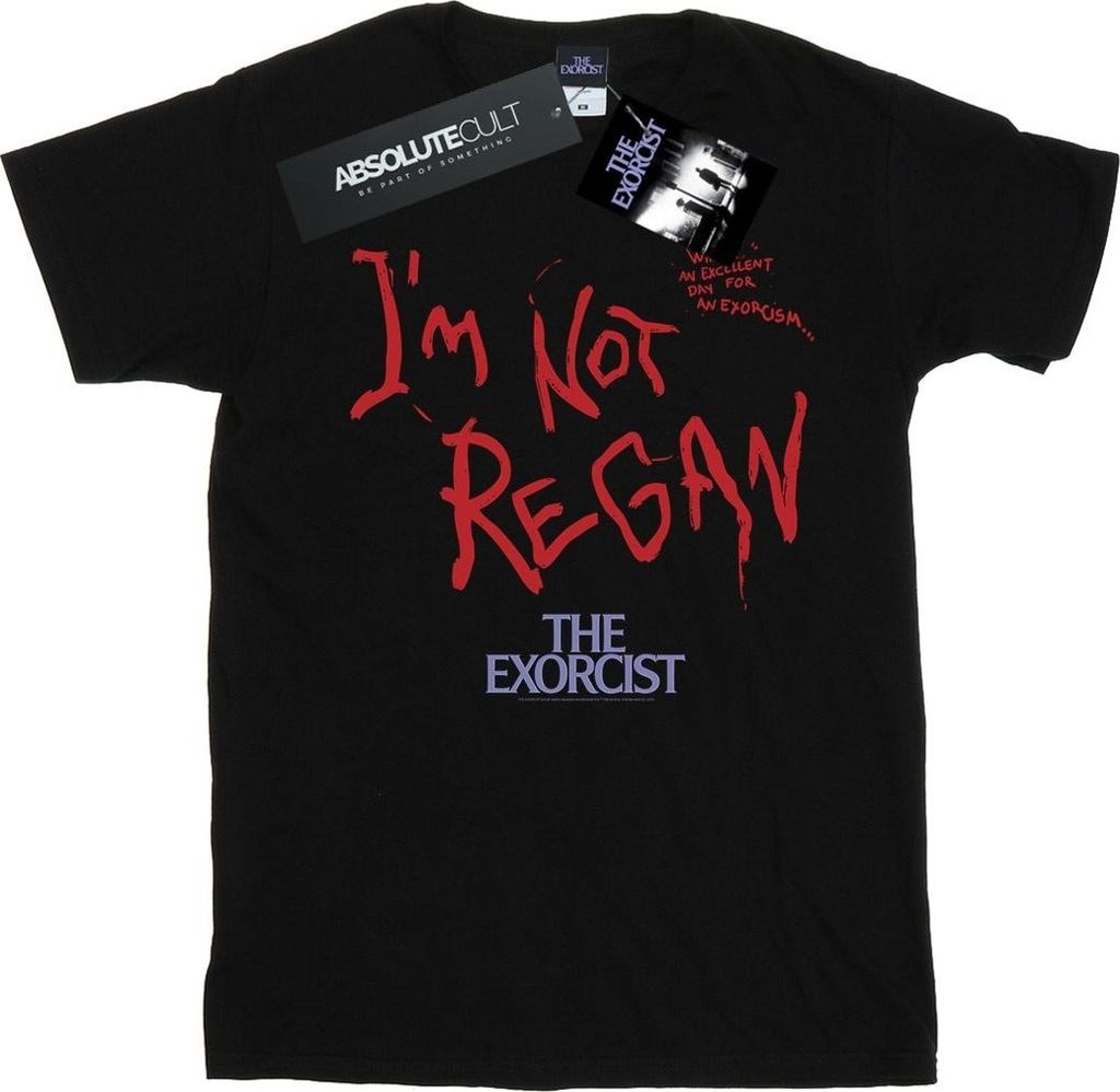 The Exorcist - "I Am Not Regan" T-Shirt für Herren BI24686 (5XL) (Schwarz)