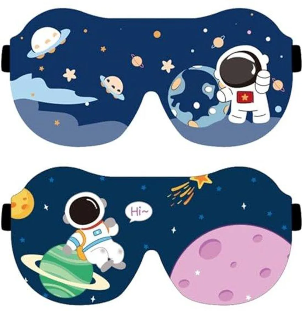 Masque de sommeil soie enfant 3D Ultra - Fini la lumière au coucher