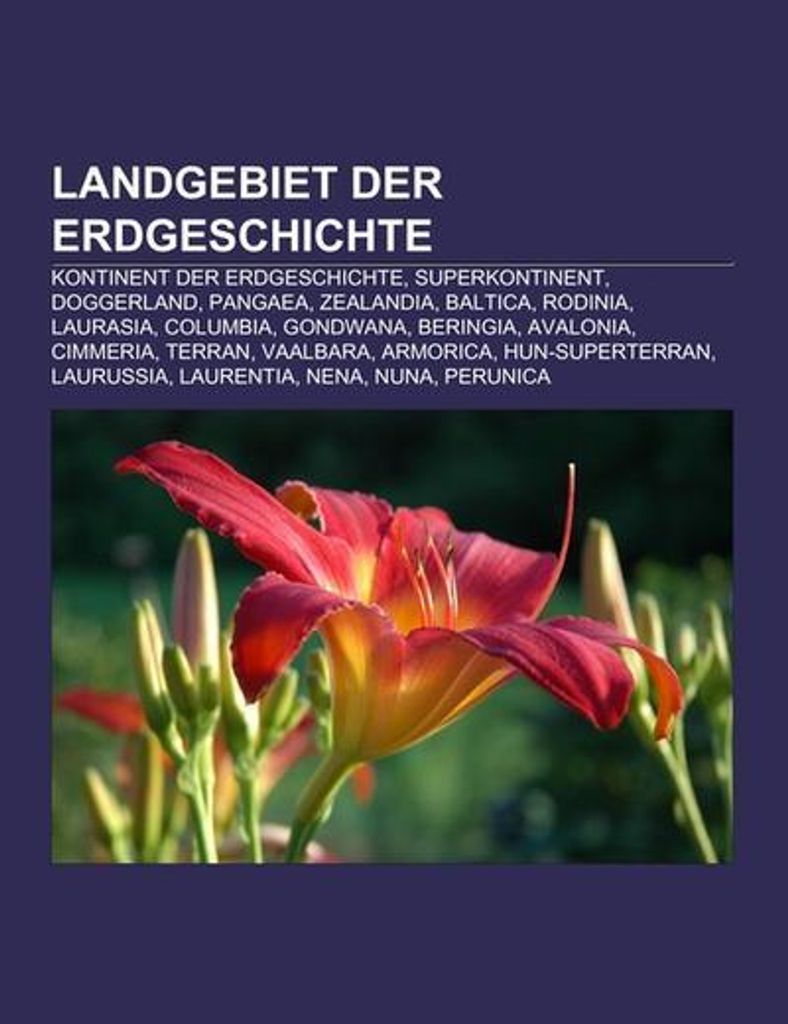 Landgebiet der Erdgeschichte