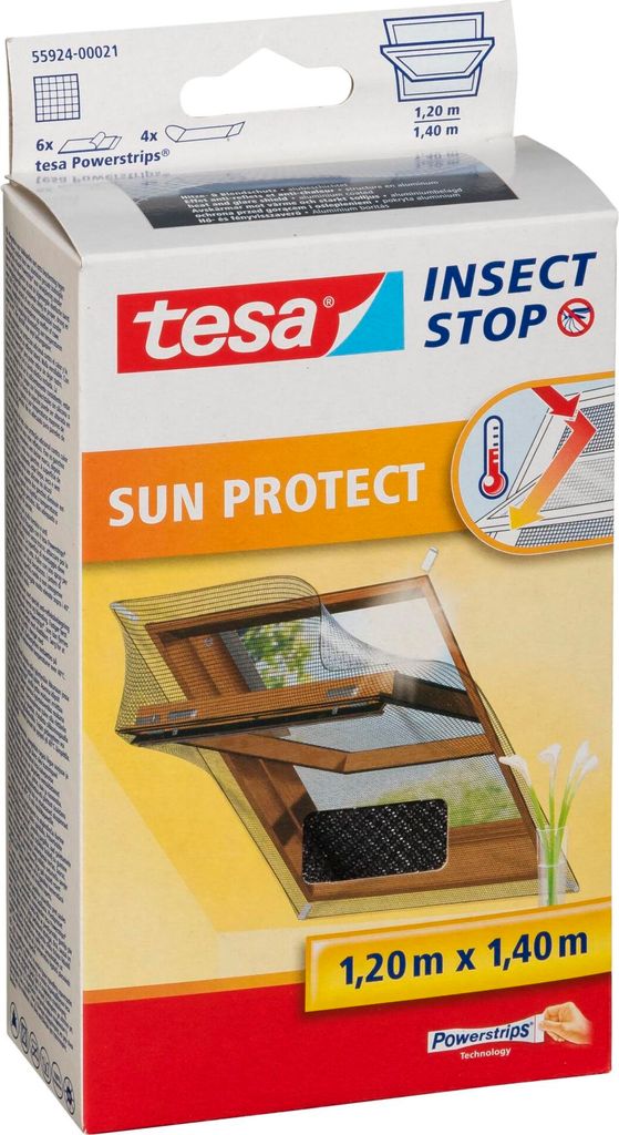 TESA Insect Stop Sun Protect, 1200 x 10 x 1400 mm, Obrázek produktu 