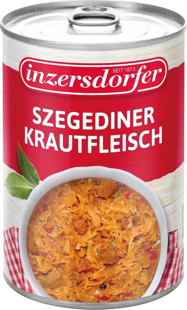 Szegediner Krautfleisch, 400 g, Inzersdorfer Produktbild 