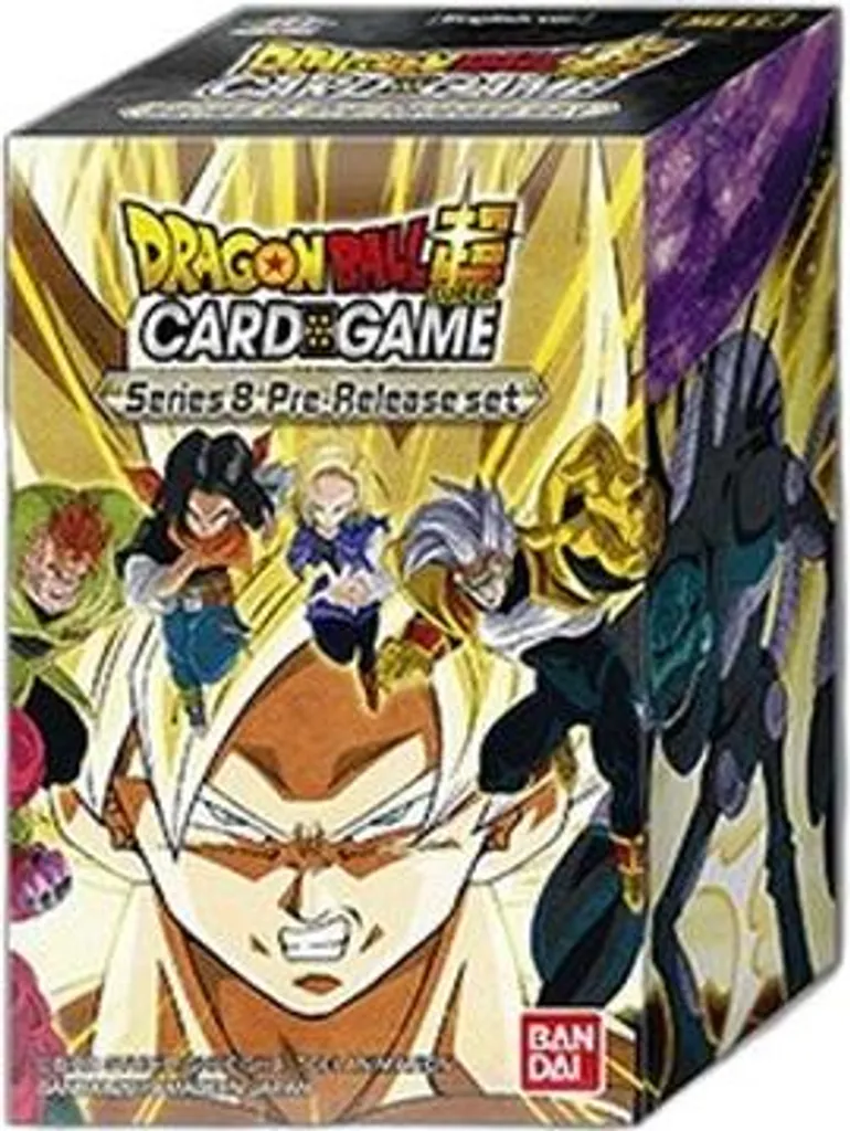 Cartes Dragon Ball Super Series 8 Pre-release avec Illustrations Spéciales