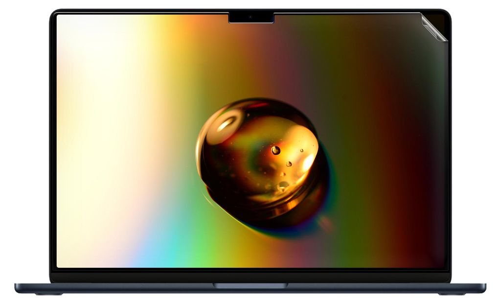 kwmobile Schutzfolie für Apple Macbook Air 15 2023 M2 (A2941) Folie - Laptop Folie - Displayschutz matt - Displayschutzfolie Displayfolie entspiegelt