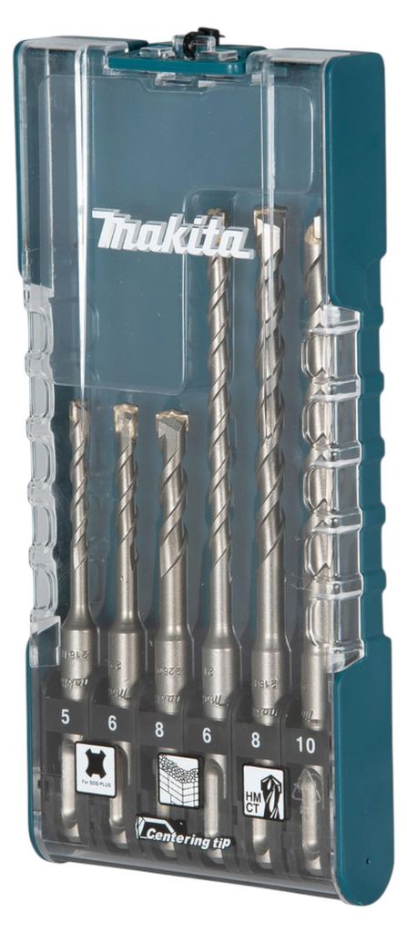 Makita E-15730 SDS-Plus Betonbohrer-Set 6-tlg. Produktbild 