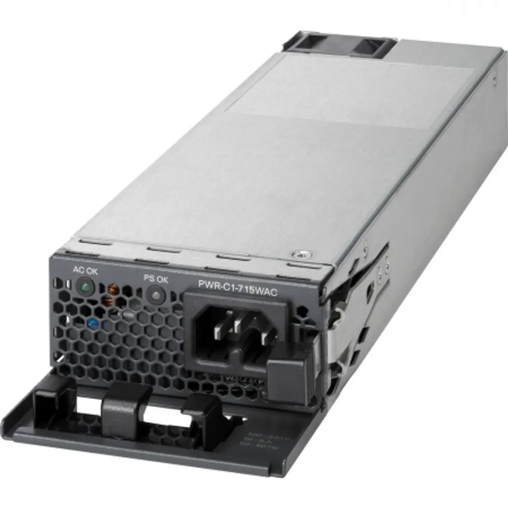 Bloc d'Alimentation Interne Cisco PWR-C1-715WAC Noir 715 W Certifié