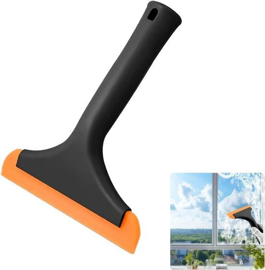 Raclette douche antidérapante en silicone noir haute qualité 1 pièce