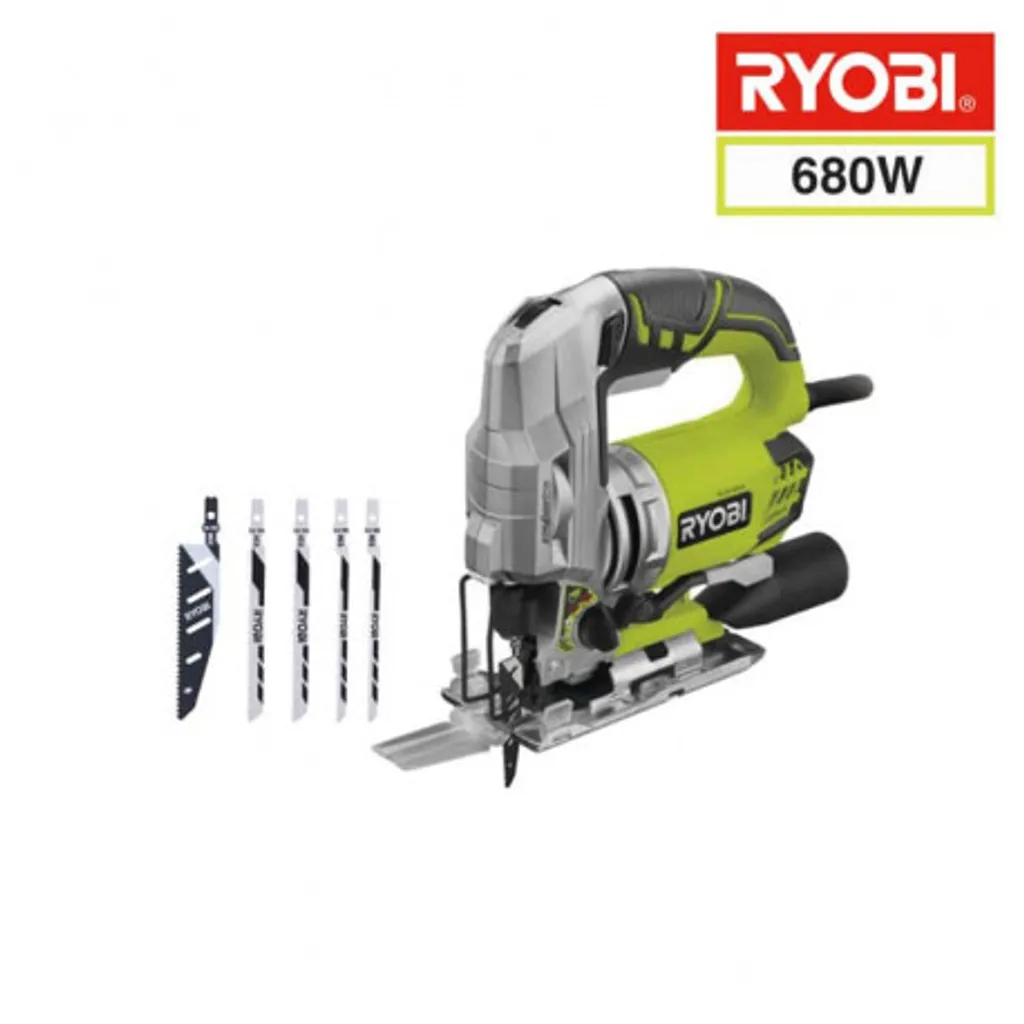 Scie sauteuse électrique pendulaire RYOBI 4 positions de 680 Watts