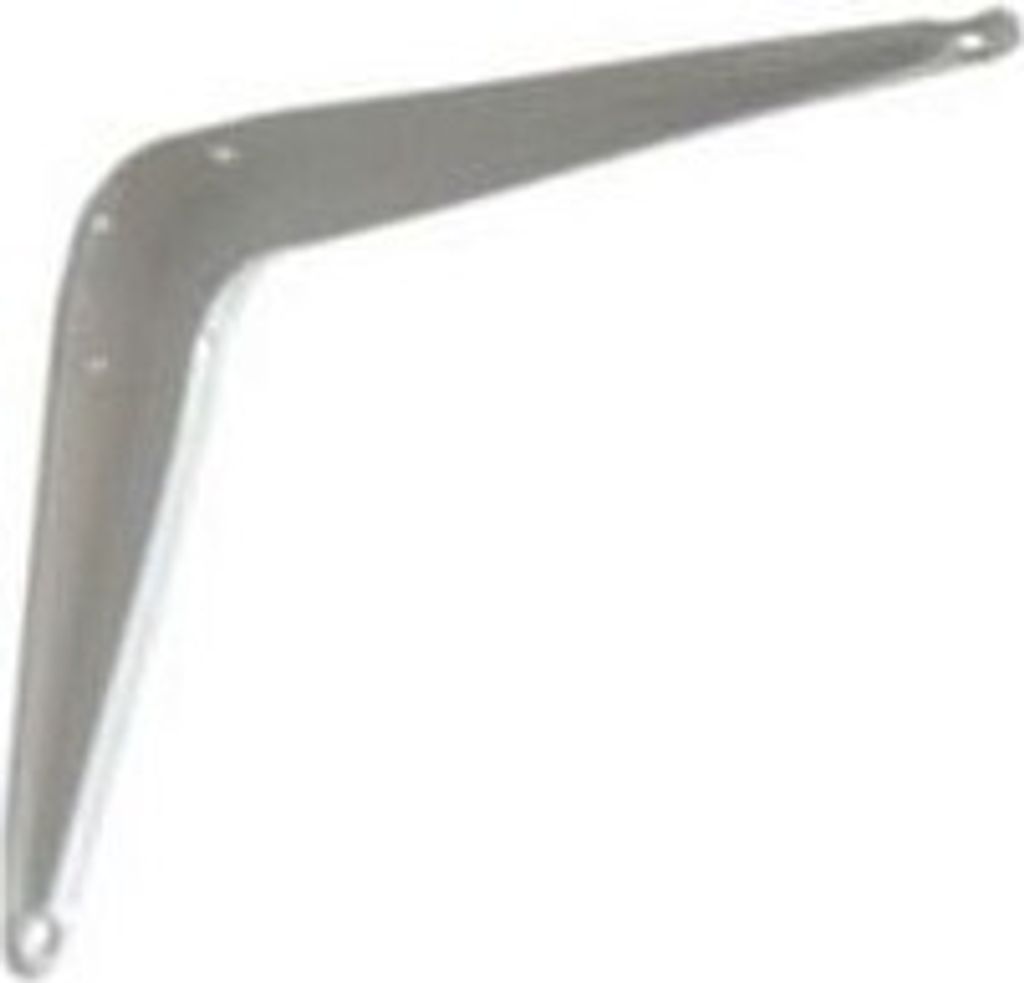 Regalbodenträger KL1, 200x250mm, weiß - Verpackung 1 Stück