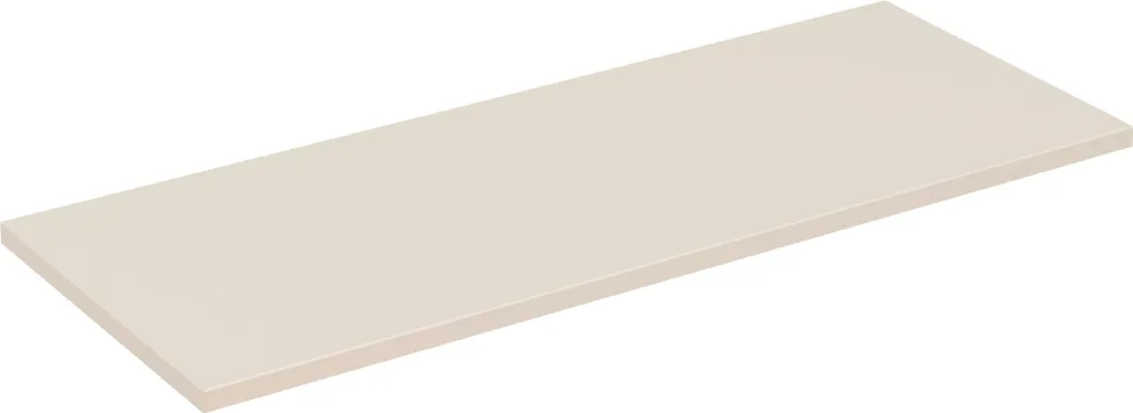 Plan de toilette Donna Sand 120 cm en MDF beige sable pour vasque