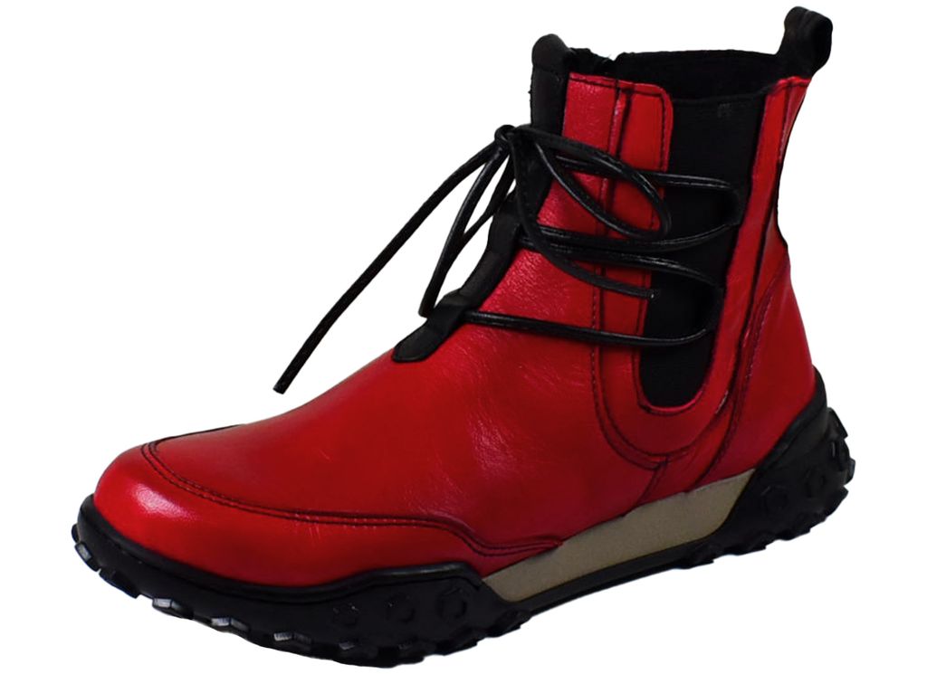 Gemini Schnürstiefeletten Damen 31393231353730 Rot 39 EU