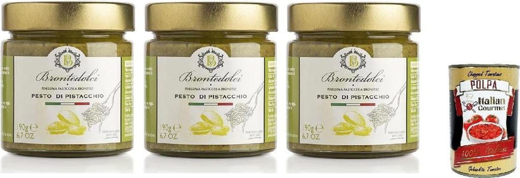 Brontedolci Pesto di Pistacchio Pistazien Pesto kochsaucen Produktbild 
