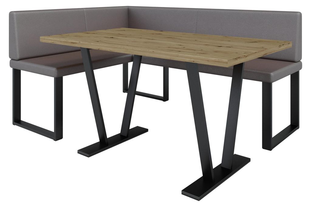 Ecke AKIKO Olga mit Tisch - 168x128 Produktbild 