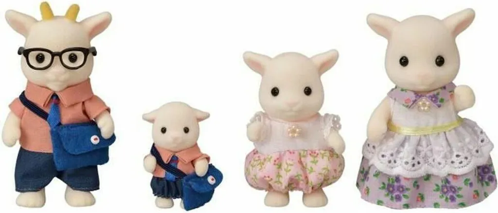 Sylvanian Families La Famille Chèvre 5622 Figurines Miniatures de Collection