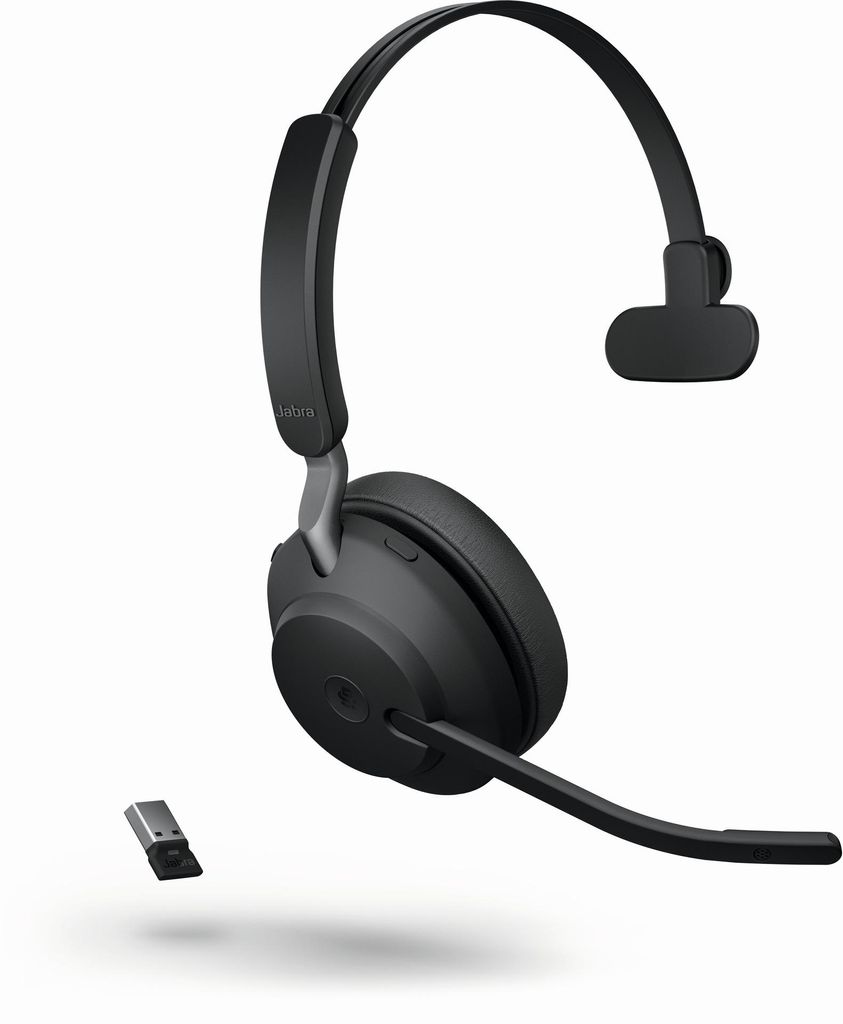 Jabra Evolve2 65 MS Mono Headset, On-Ear, konvertierbar, Produktbild 